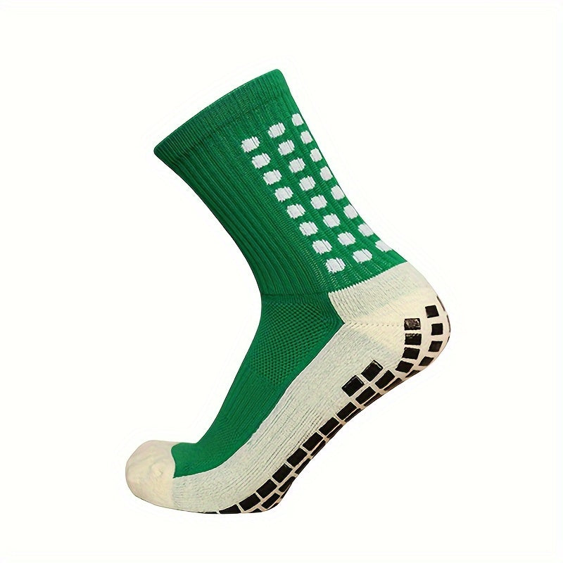 Men's Football Socks Outdoor Sports Socks With Gripper