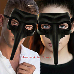 Long Beak Plague Doctor Mask for Halloween Cosplay Props