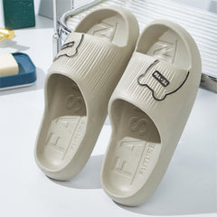 Men's Bear Slides Casual Non-slip Slippers - Assorted Colors