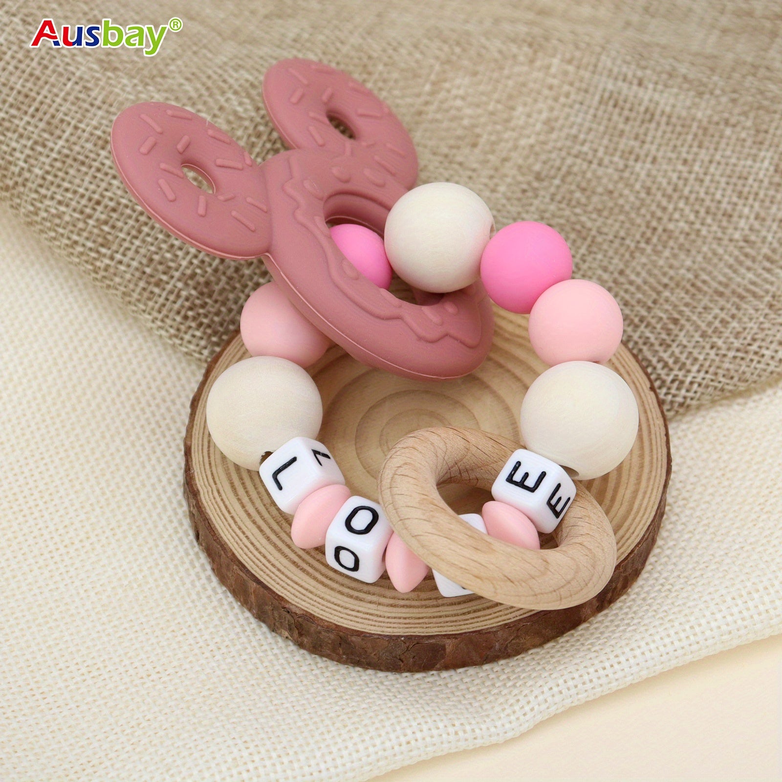 Customizable Keepsake Rattle for Newborn Babies