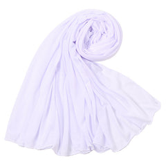 Solid Bandana Women Sweater Bandana Scarf Long Turban Head Wrap