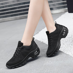 Women's Air Cushion Athletic Running Shoes Comfortable Mesh Sneakers