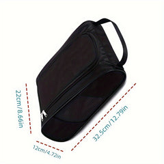 Large Golf Shoe Bag Breathable Portable Zipper Outdoor Sports Shoes Storage Bag