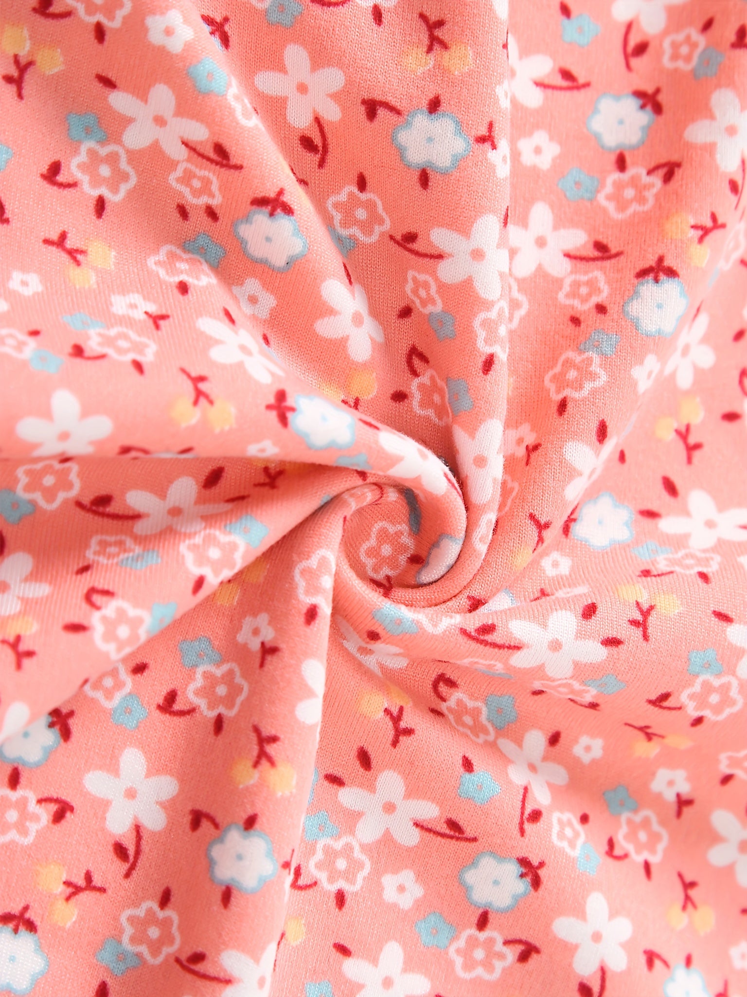 2 Pack Boho Sleepwear Set Women's Plus Floral & Fruit Print Shorts