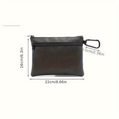 Portable Golf Ball Waist Bag with Zipper