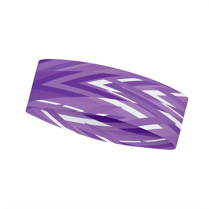Moisture Wicking Non Slip Headband for Running Yoga Sports