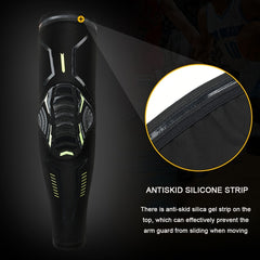Crashproof Elbow Arm Sleeves for Sports Motorcycling UV Protection Gear