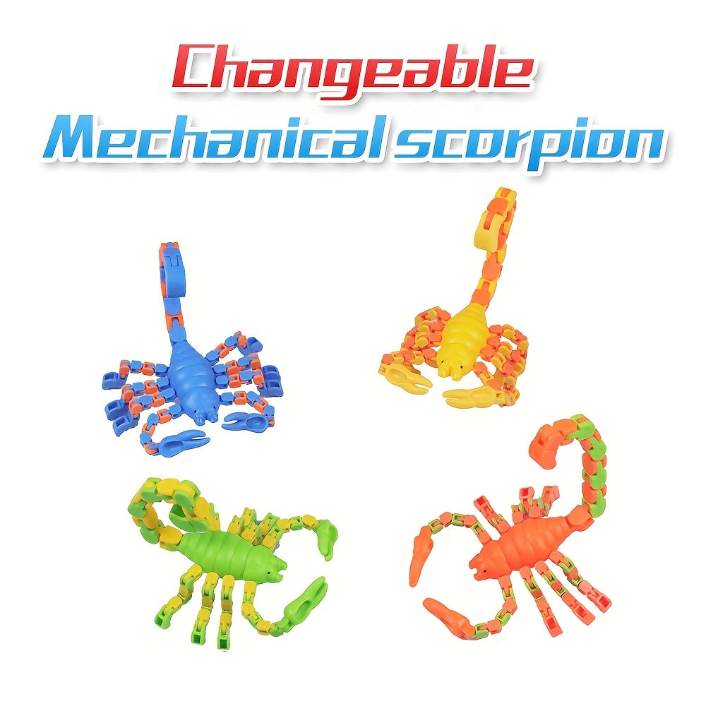 DIY Mechanical Scorpion - Customizable Insect Toy for Kids