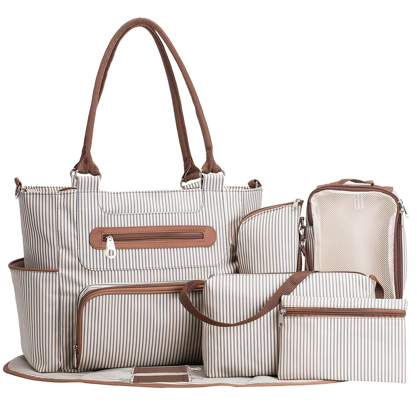 Multifunctional Mommy Bag Large Capacity Handbag for Mother Baby Outing