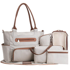 Multifunctional Mommy Bag Large Capacity Handbag for Mother Baby Outing