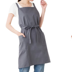 Waterproof Bib Apron with Adjustable Neck Strap and Pockets