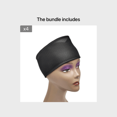 Adjustable Mesh Headband Hair Dye Tool Non Slip Hair Bands