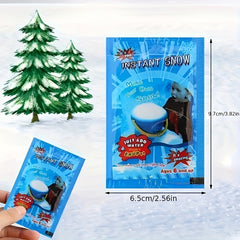 10pcs Magic Instant Faux Snow For Winter Activities