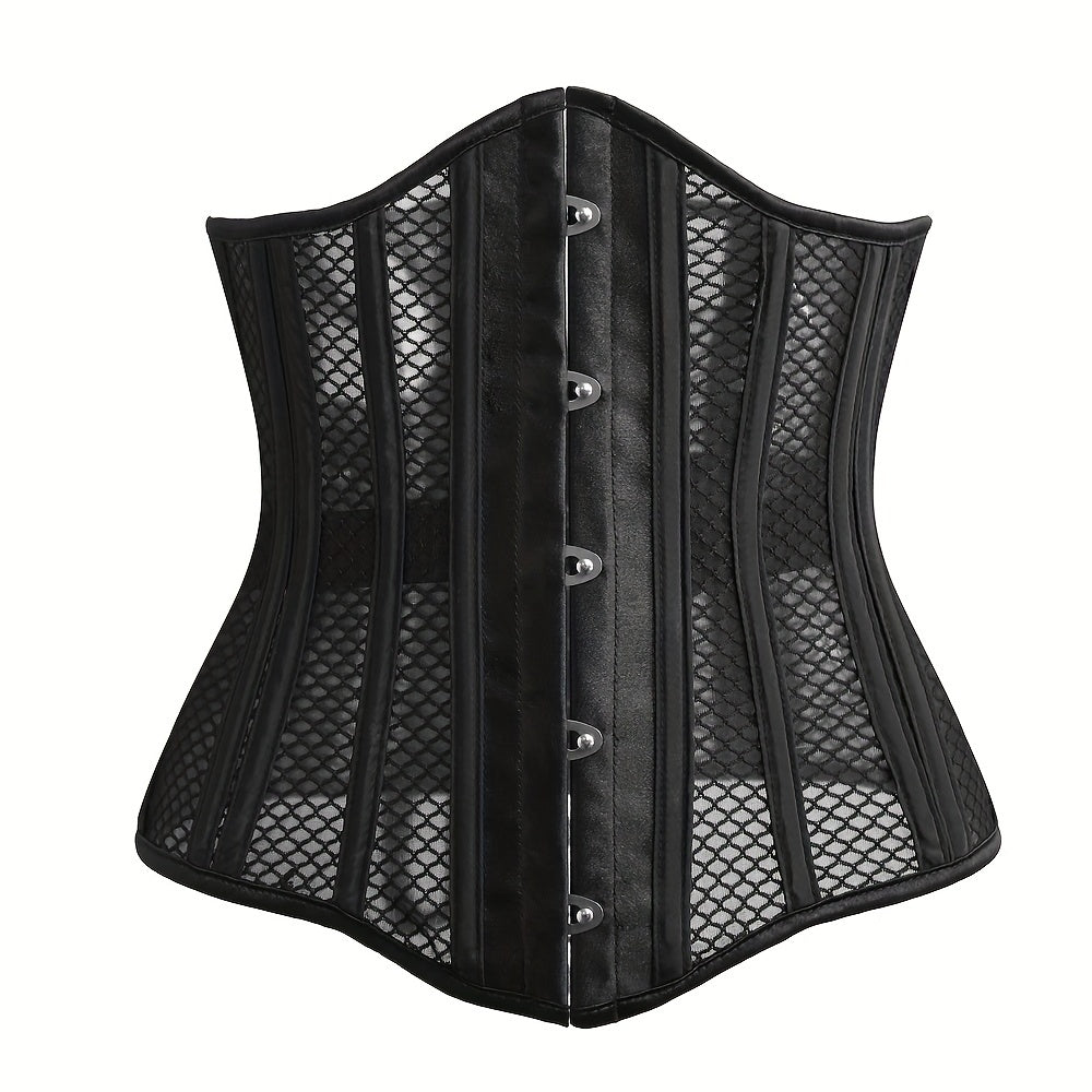 Tummy Control Strapless Corset Top Lace Up Shaping Women's Underwear