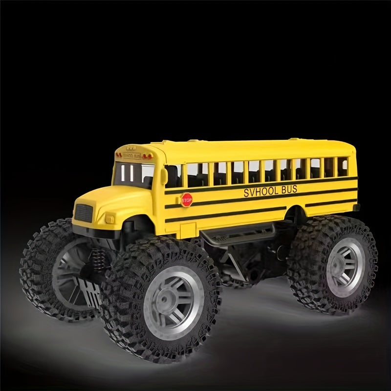 Alloy School Bus Pull Back Model Bus Car Toy