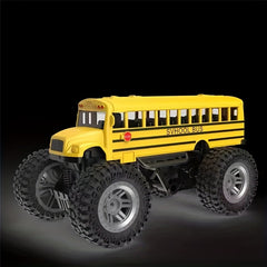 Alloy School Bus Pull Back Model Bus Car Toy