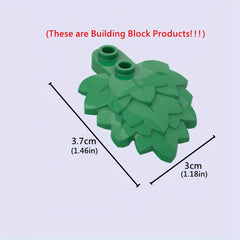 9pcs Mini Building Block DIY Farm Grass Plant Garden Scene Play Christmas G