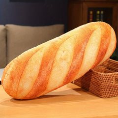 Bread Plush Toy Office Chair Cushion Funny Lazy Half Surround Cushion