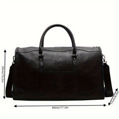 Retro Lightweight Travel Zipper Bag Large Capacity Fitness Tote Bag