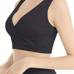 Seamless Comfort Wire Women's Cross Sports Bra