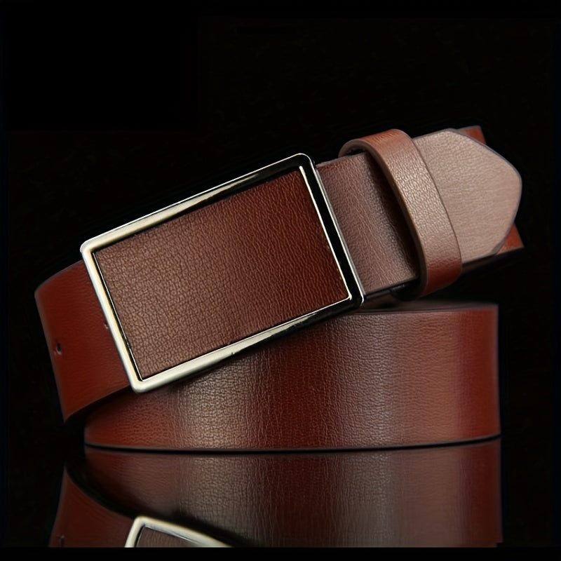 Men's Retro Buckle Belt Casual Buckle Jeans Belt