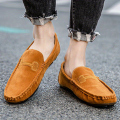 Men's Casual Loafer Shoes Slip On Sneakers Flat Shoes