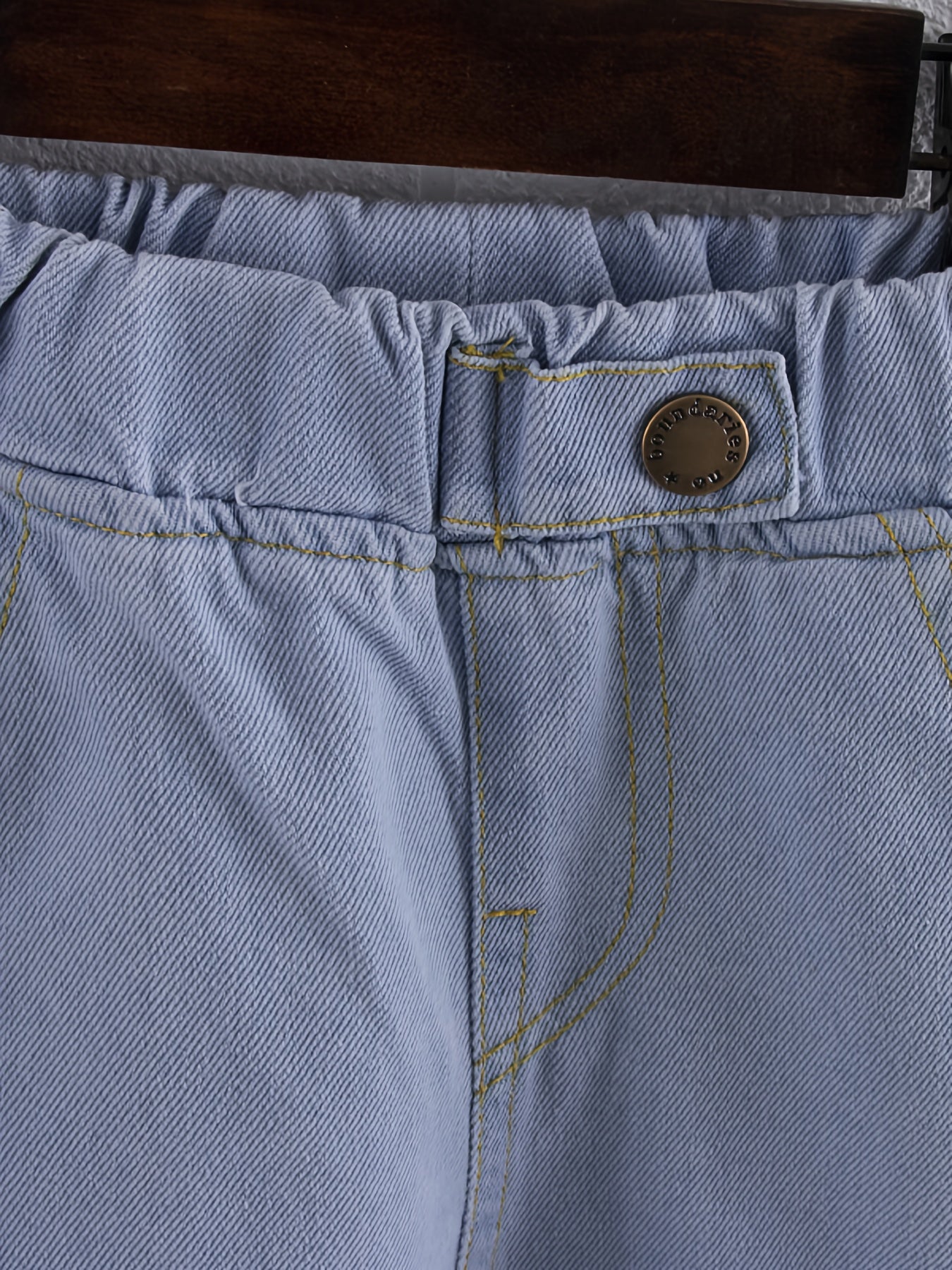 Boys Ripped Denim Long Pants Spring Autumn Outdoor