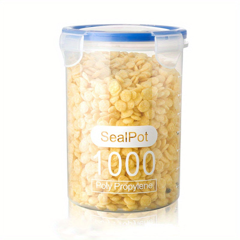 Plastic Grain Storage Box Food Storage Jar Airtight Container