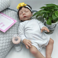 Hair Transplant Reborn Doll 18" Halloween Thanksgiving Christmas Gift