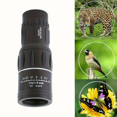 16x52 Monocular Telescope Coated Powerful For Outdoor Bird Watching