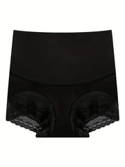 Lace Shaping Panties High Waist Tummy Control Butt Lifting Women's Underwear