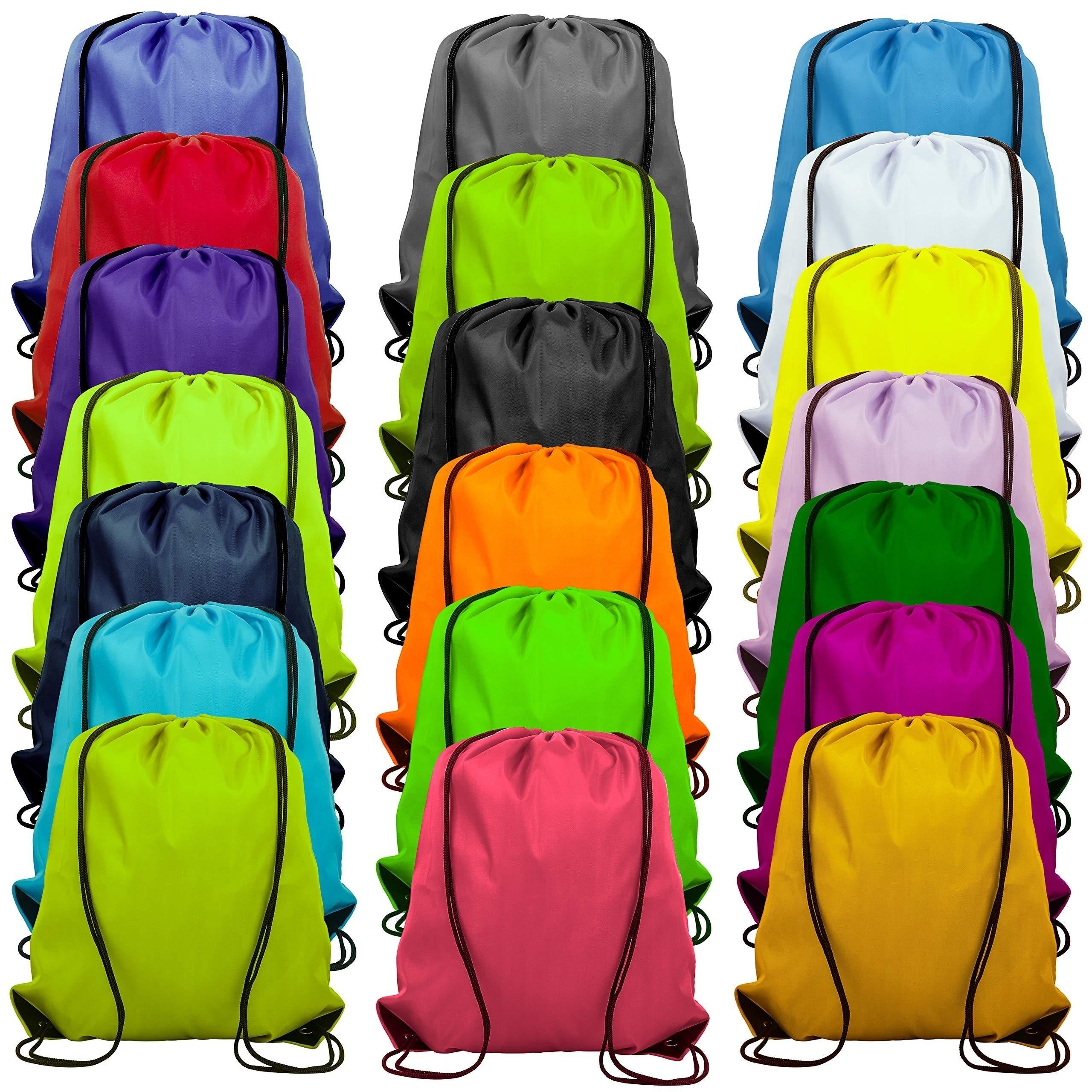 Sport Drawstring Bag Large Capacity Lightweight Water proof Shoulder Bag