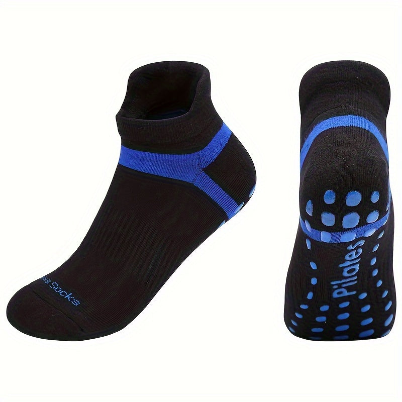 Women's Non-slip Yoga Socks Breathable Medium Tube Dance Training Socks