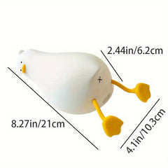 Duck Night Light LED Novelty Lamp 3 Level Dimmable Rechargeable