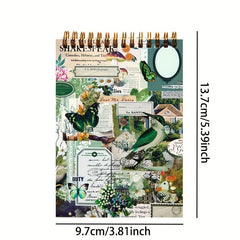 50 Vintage Washi Stickers Retro Life Scrapbooking Supplies DIY Stickers