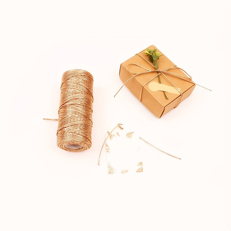 Gold & Silver Gift Packaging Wire 100m/328ft