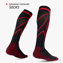 Marathon Compression Socks for Men Outdoor Sports Crew Socks