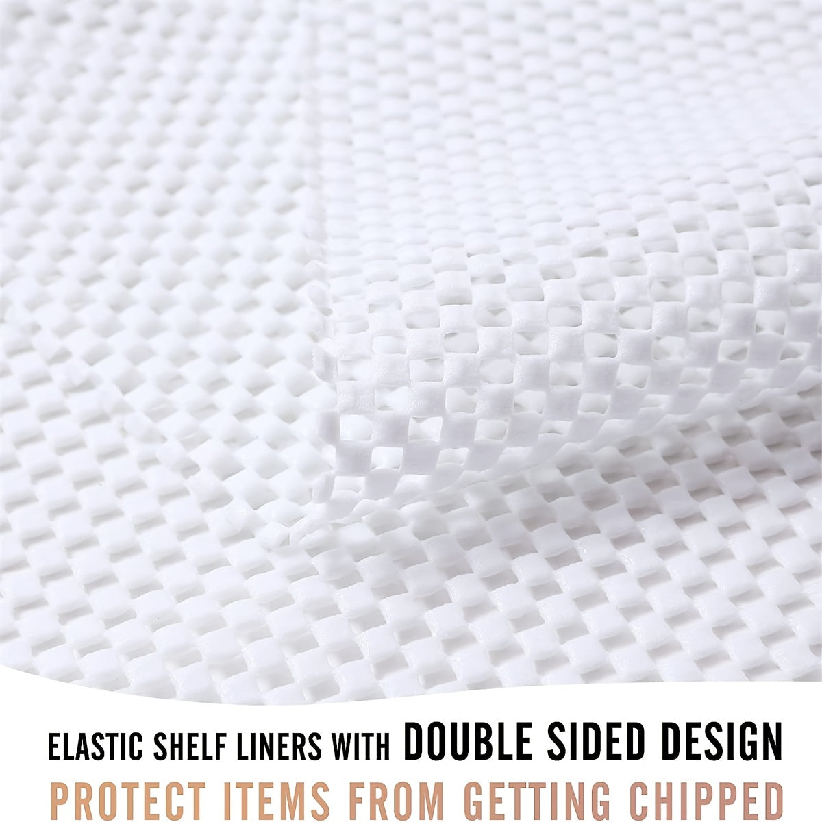 Non Adhesive Non Slip Shelf Liner for Kitchen Drawer Easy to Clean Cabinet Liner