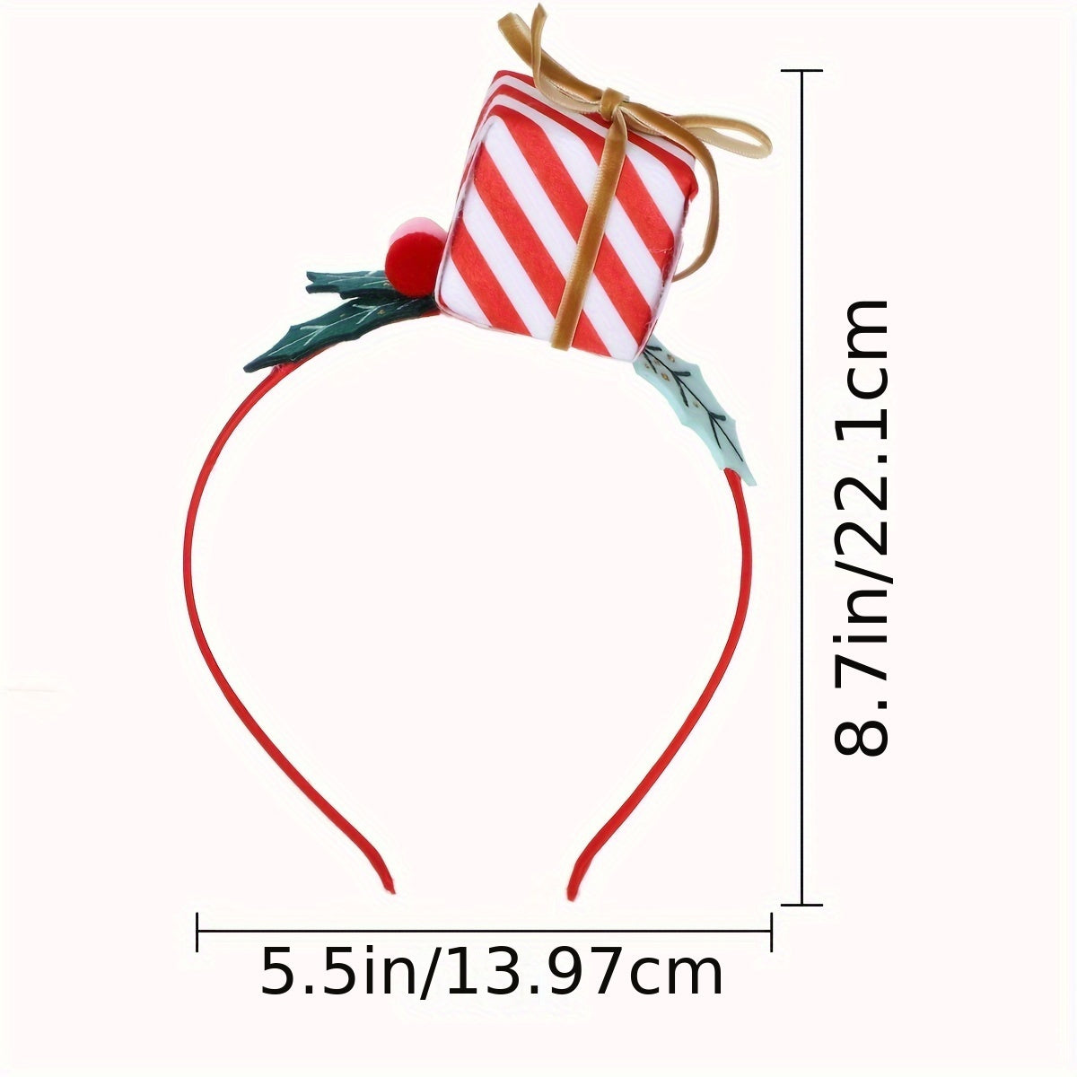 Embroidery Leaves Party Headband For Christmas Party Dress Up