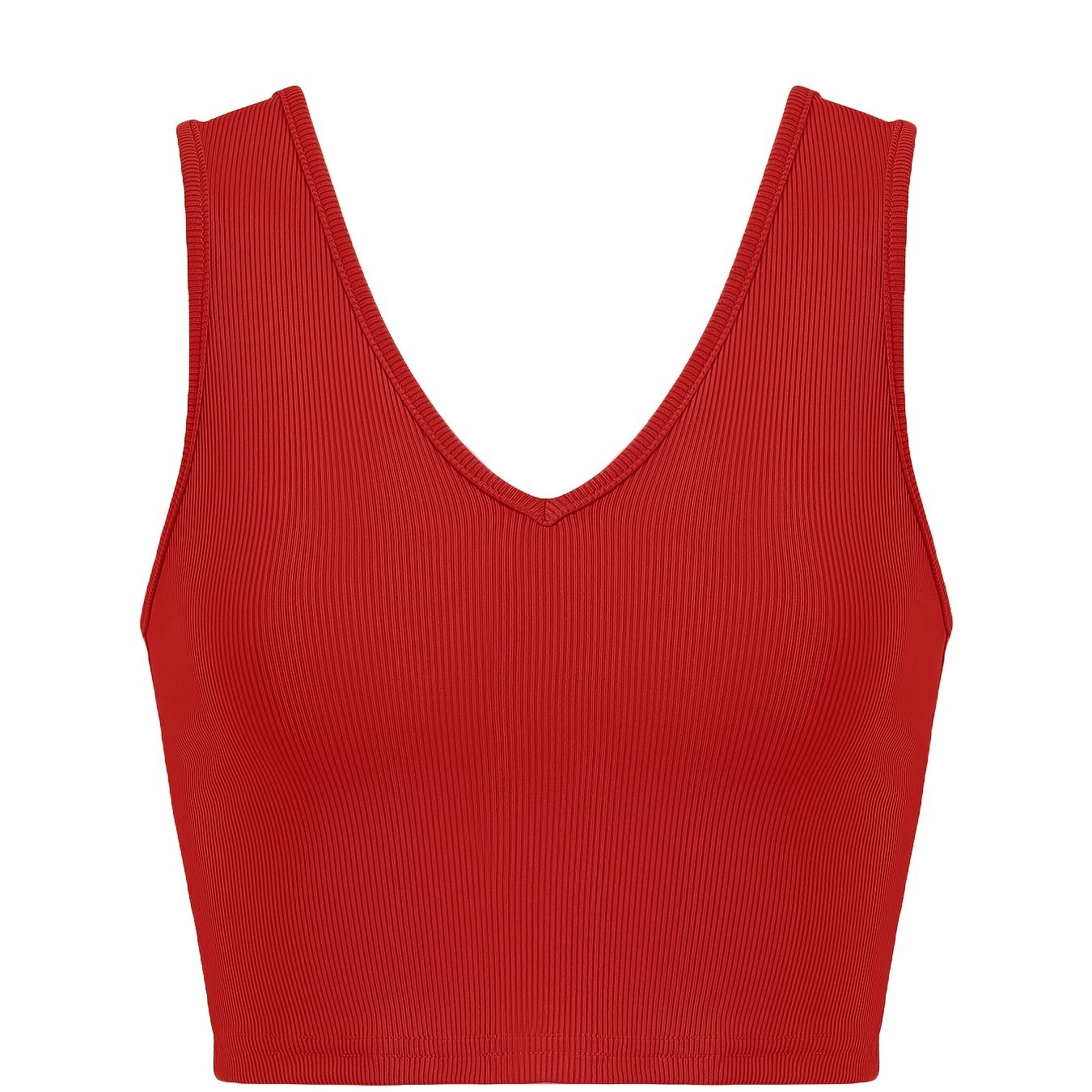 Backless Tank Top V Neck Sleeveless for Spring & Summer