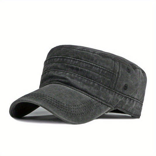 Casual Cotton Military Cap - Stay Stylish & Protected