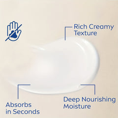 Coconut Moisturizer Body Hydrating Cream for Dry Skin 3.5 oz