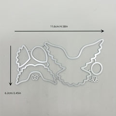 1pc Wings DIY Metal Cutting Embossing Mold