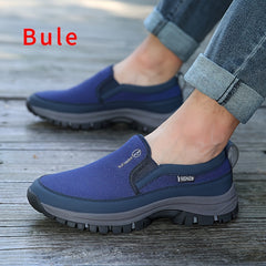 Men's Slip On Breathable Sneakers Non Slip Shoes for Outdoor Activities