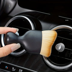 Car Interior Gap Dust Brush Short Air Conditioner Cleaning Brush