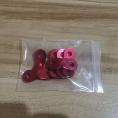 6pcs Aluminium Alloy Tent Wind Rope Buckles for Camping