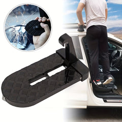 Foldable Car Door Step Auxiliary Foot Pedal Safety Hammer