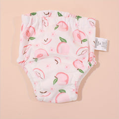 Baby Fruit Pattern Waterproof Diaper Pockets Training Pants
