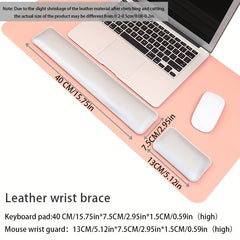 Leather Mouse Pad Mechanical Keyboard Hand Rest
