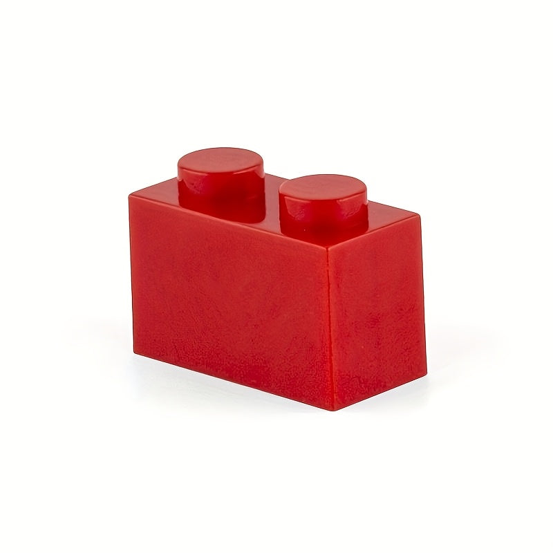 58pcs 1x2 Thick Bricks for DIY Building Toys - Christmas Scene Construction
